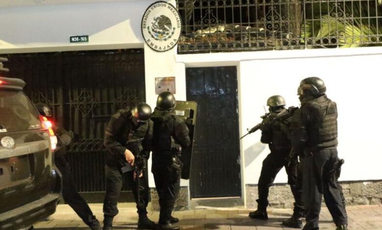 Photo of México rompe relaciones con Ecuador tras el operativo policial en su embajada en Quito para capturar al exvicepresidente Glas