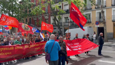 Photo of VIDEO: Celebran la marcha del Regimiento Inmortal en Madrid