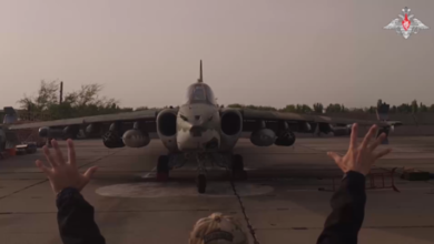 Photo of VIDEO: La aviación rusa destruye con cohetes un bastión ucraniano