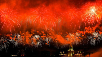 Photo of VIDEO: Moscú celebra el 79.º aniversario del Día de la Victoria con fuegos artificiales