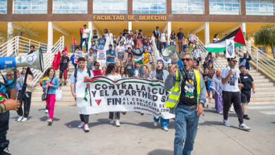 Photo of Las acampadas solidarias con el pueblo palestino de Gaza se extienden por universidades españolas