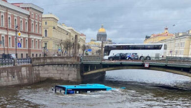 Photo of VIDEOS: Varios muertos tras caer un autobús con pasajeros en un río en Rusia