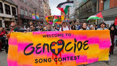 Photo of VIDEOS: Protestas en Malmo por la presencia de Israel en Eurovisión horas antes de la final