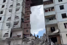 Photo of VIDEO: Brecha en edificio de 10 pisos en Bélgorod tras ataque ucraniano