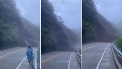 Photo of VIDEO: Alud de tierra deja incomunicados a dos departamentos en Colombia