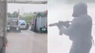 Photo of VIDEO: Hombres armados atacan un furgón de prisiones en Francia para liberar a un detenido 