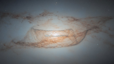 Photo of Detectan una red de polvo cósmico flotando a 60 millones de años luz