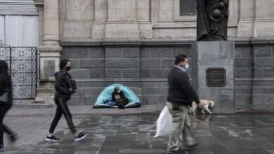 Photo of Manifestantes piden el fin de los desalojos de campamentos en Chile