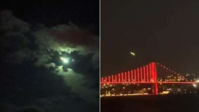 Photo of Aparecen alucinantes videos de un meteoro iluminando el cielo de Turquía