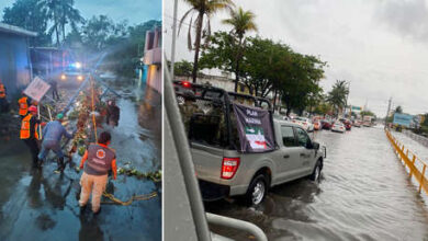 Photo of Lluvias intensas causan estragos en un estado mexicano (VIDEOS)